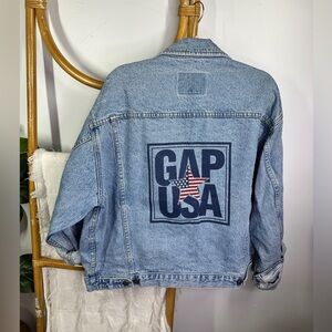 GAP Vintage Denim Jacket sz XL
